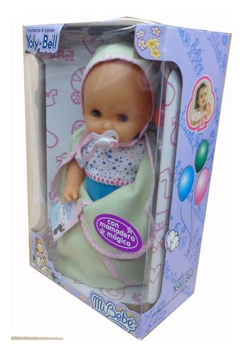 Bebe C/ Porta Enfant Mamadera Mágica Yoly Bell Ploppy 980282