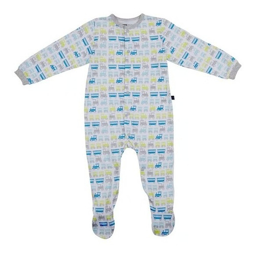 Pijama Osito Para Bebe Trencitos Rn 0 Meses