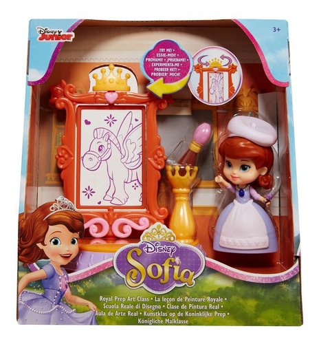 Clase De Pintura Real Mini Set Princesita Sofia Disney Junio