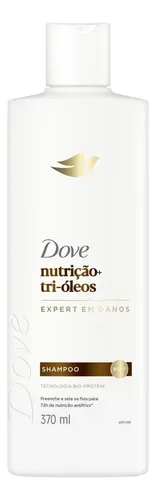 Dove Shampoo Nutrição + Tri-óleos 370ml