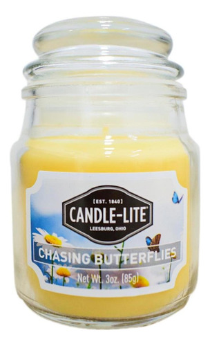 Vela 3 Oz Chasing Butterflies Candle Lite (4449354)