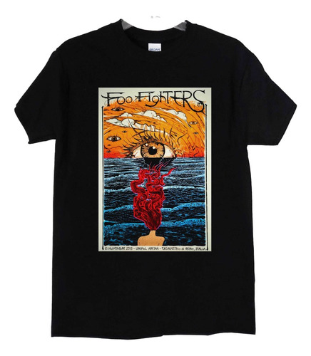 Polera Foo Fighters Italia Rock Abominatron