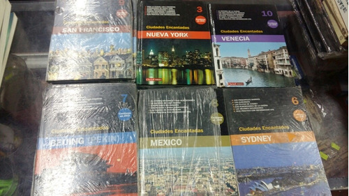 Colección Ciudades Encantadas Lote X 6 Libros Turísticos 