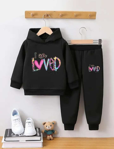 Sudadera De Niña Incluye 2pz Sudadera/pans Ropa Niña Mod18