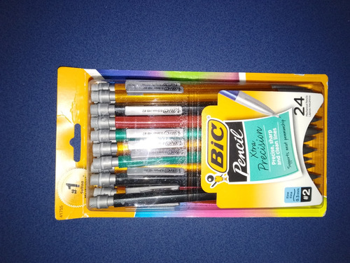 Portaminas Bic 0,5mm Colores Surtidos Caja De 24 Unidades