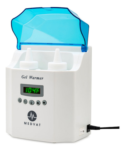 Calentador De Gel Para Botellas Individuales Y Dobles, Blanc