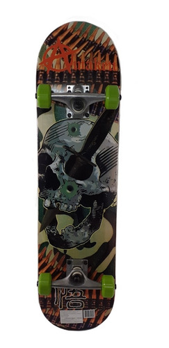 Imagen 1 de 2 de Patineta De 8 Pulgadas Tabla En Maple Ya Armada +regalo