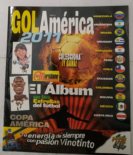 Album De Caricaturas Gol America 2011