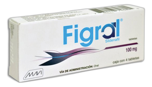 Pack 3 Figral Sildenafil 100mg, 4 Tabs Cada Uno