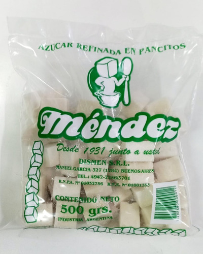 Azúcar Para Caballos Mendez En Pancitos Terrones Por 5 Kg