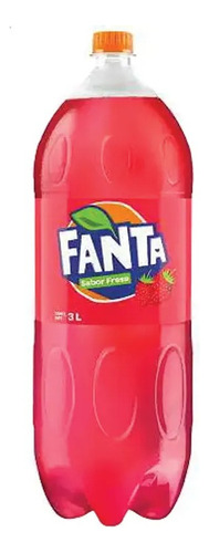 4 Pack Refresco Fresa Fanta 3 L