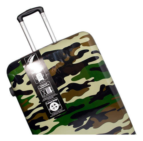 Owen Set X3 Valijas De Viaje Estampadas Rígidas Ow40006 6c