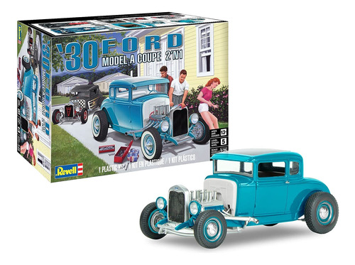 Revell 85-4464 1930 Ford Model 'a' Coupe 2'n1 Escala 1:25 15