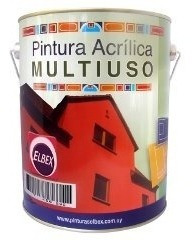 Pintura Acrilica Multiuso, Interior ,exterior, Pisos, 1 Lt