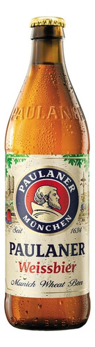 Cerveja Alemã Paulaner Weissbier Naturtrub 330ml
