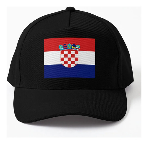 Gorra De Béisbol Con La Bandera De Croacia