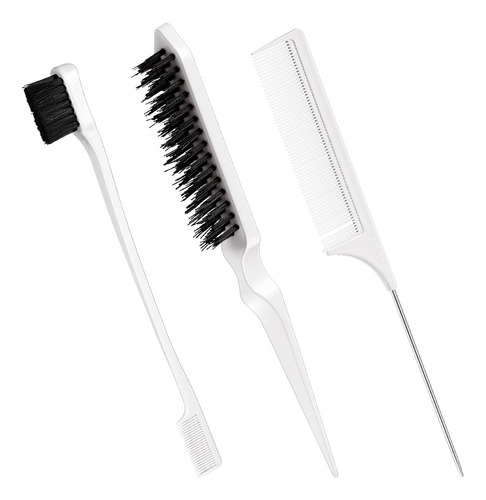 Geiserailie Juego De 3 Cepillos De Cerdas Para El Cabello, P