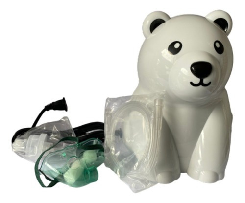 Nebulizador Adulto Pediátrico Oso Polar Blanco