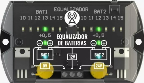 Equalizador Jfa Para Banco De Baterias