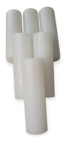 Pack De Velas Blancas Cilindrica Cirio 15cm X 4.5cm