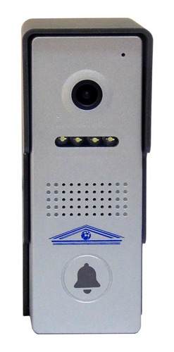 Imagen 3 de 7 de Kit Video Portero Monitor Con Frente De Calle Chapa Y Cable