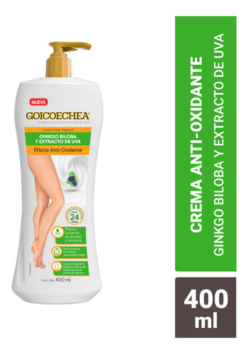 Goicoechea Crema Corporal Ginkgo Biloba 400ml