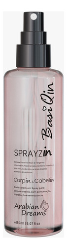 Spray para corpo BasiQin Corporal e Cabelo Body Splash BasiQin Spray - Frasco 150ml en frasco 150mL arabia dreams - doce de pistache maça e tangerina