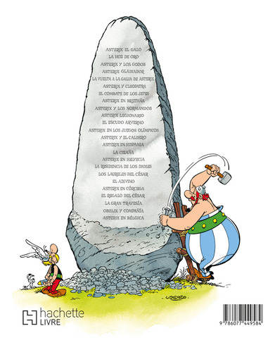 1. Asterix el galo, de Goscinny, René. Asterix, vol. 1. Editorial HACHETTE LIVRE, tapa blanda en español, 2018