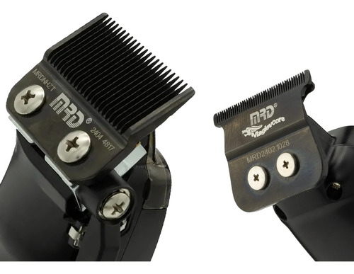 Set Clipper Trimmer Shaver Mrdpro Barber Smartbrain Negro Cs