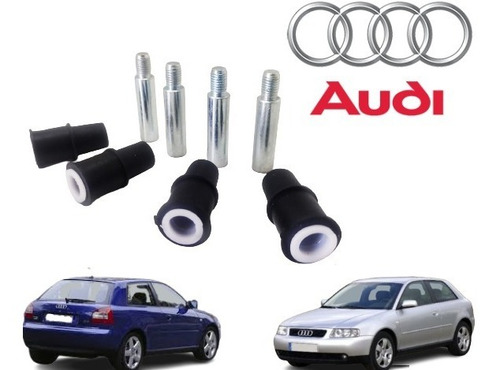Imagem 10 de 10 de Par De Kit Pino Guia Bucha Pinça Freio Vw Golf Audi Audi A3