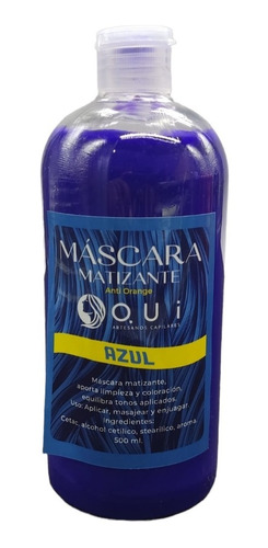 Crema Mascara Matizante 500ml Violeta Rojo Azul Grafito