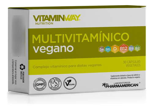 Multivitaminico Vegano Vitamin Way X30 Caps