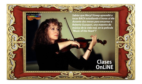 8 Clases De 30min Online De Viola Con El Prof. Dmitry Rodnoy