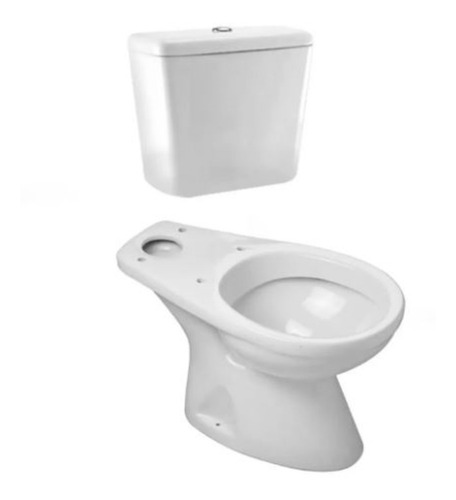 Sanitarios Inodoro Largo + Mochila Apoyar Capea Sin Interes