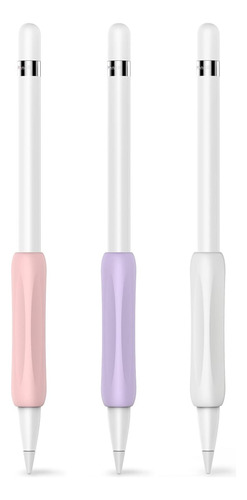 Apple Pencil Grip - Paquete De 3 Fundas De Silicona Con Agar