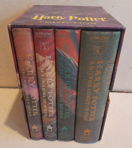 Harry Potter Coleccion De Primeros 4 Libros Primer Edicion (Usado)