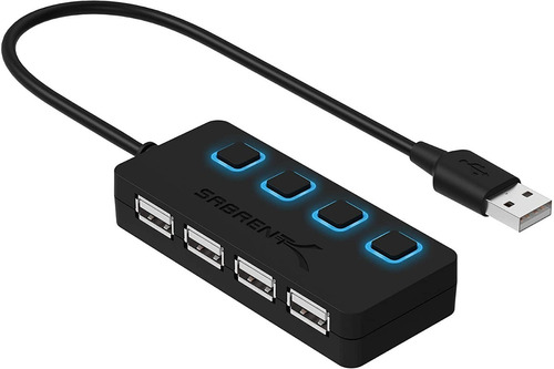 Sabrent : 4 Puertos Usb