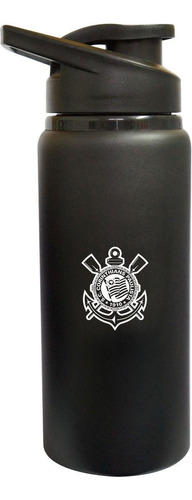 Squeeze Preto Com Bico 600ml Escudo Corinthians Cebola 1193