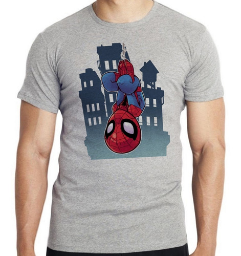 Camiseta Infantil Kids Homem Aranha Spider Man Avengers Hero