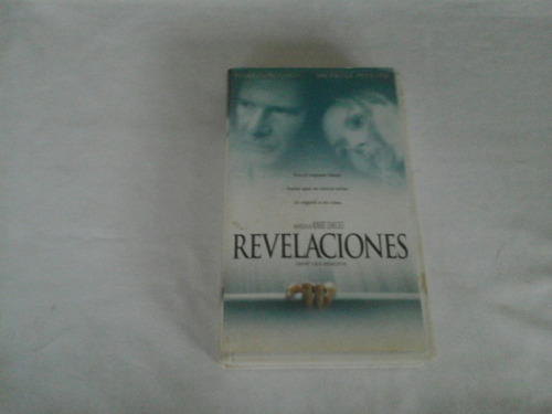 Pelicula: Revelaciones  (vhs)