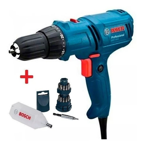 Taladro Atornillador Bosch Gsr 7 14 E + Set 25 Puntas Bosch