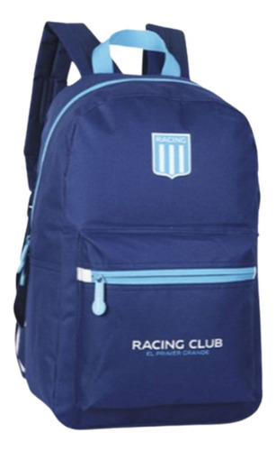 Mochila Racing Club La Academia Original Oficial Ra16