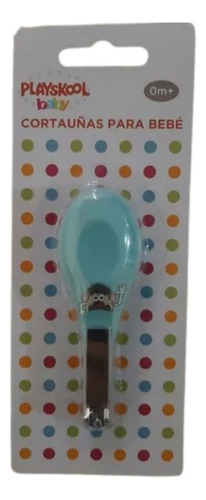 Corta Uñas Para Bebe Playskool Baby Celeste