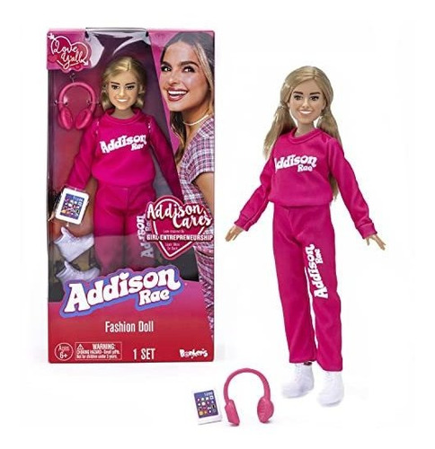 Addison Rae Fashion Doll - Playa; Estilo De Jt7h9