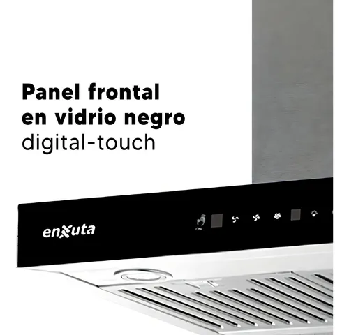 Campana 60 Cm Digital Enxuta CSSENX126-1 Acero Inoxidable