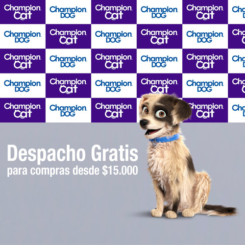 Champion Dog Trocitos En Salsa Cachorro Sabor Pollo 24x100g