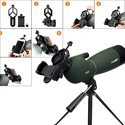 Telescopio Resistente Al Agua Para Exteriores 25-75x 70mm