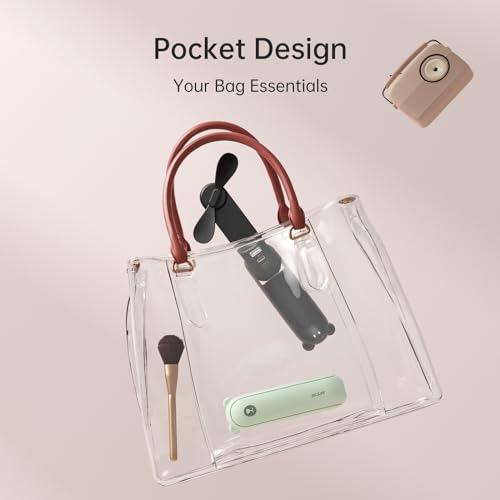 Mini Ventilador De Mano 3 En 1 Recargable Usb
