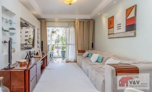 Imagem 1 de 15 de Apartamento Para Venda Em São Paulo, Moema, 3 Dormitórios, 1 Suíte, 3 Banheiros, 2 Vagas - Mom976_2-1241449