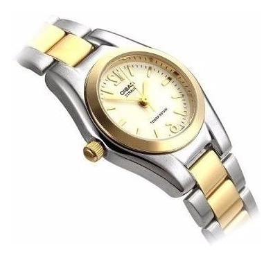 Reloj Casio Mujer Ltp1253sg Análogo + Resistente Al Agua